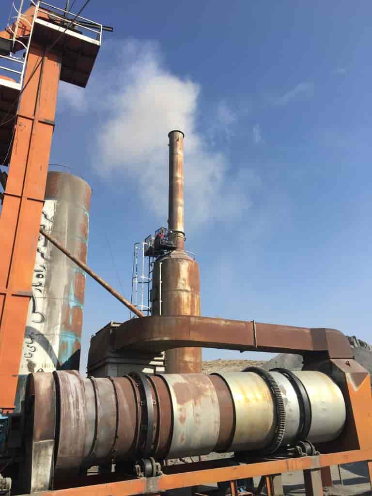 گاز دی اکسید کربن یکی آلاینده‌های ایجاد شده توسط آسفالت