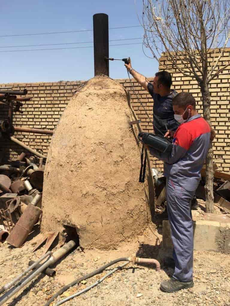 آنالیز آلودگی هوا دودکش صنایع ایزوگام