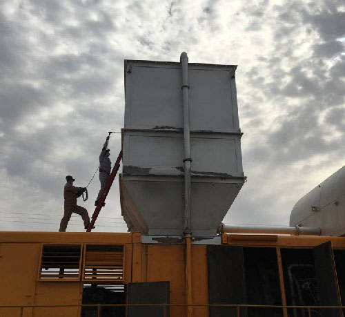 اندازه گیری گازهای خروجی از دودکش توسط آزمایشگاه محیط زیست