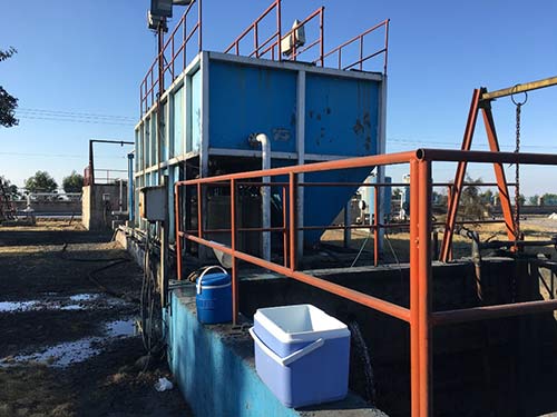 اندازه گیری پساب خروجی