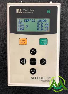 سنجش ذرات محیطی با دستگاه متوان 