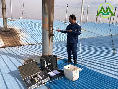 سنجش ذرات خروجی از دودکش توسط آزمایشگاه معتمد