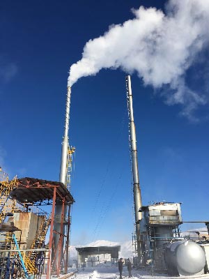  نمونه بردار ذرات خروجی از دودکش